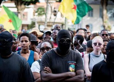 Manifestation en Guyane