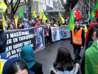 Manifestation de la communauté kurde de Liège (archive)