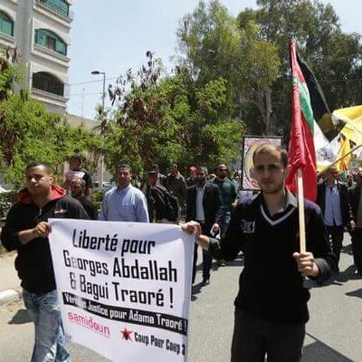 manifestation à Gaza