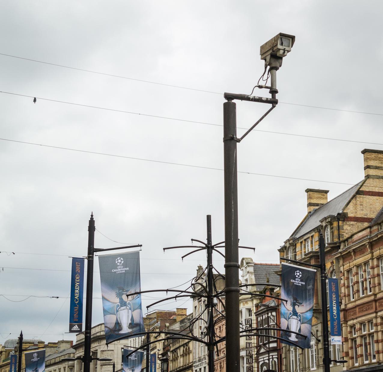 Le centre-ville de Cardiff.