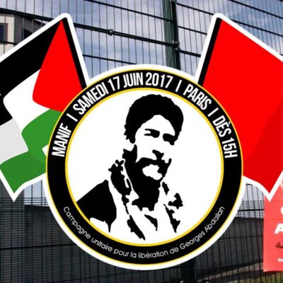 Manifestation pour la libération de Georges Abdallah ce 17 juin