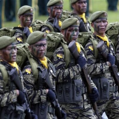 Forces anti-guérilla de l'armée gouvernementale