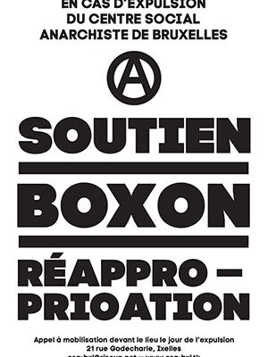 Affiche du CSA en cas d'expulsion