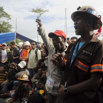 Mineurs grévistes de Freeport-McMoran