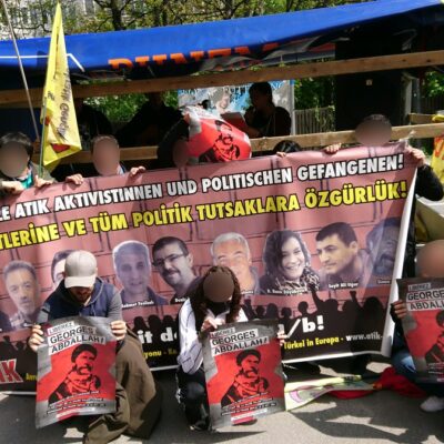 Manifestation de solidarité avec les prisonniers de l’ATIK