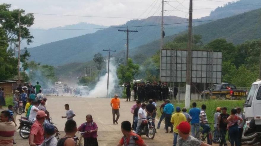 Les affrontements samedi à Izabal