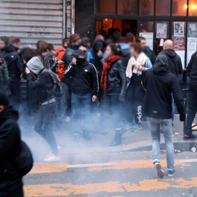 Lacrymogènes à Ménilmontant hier soir