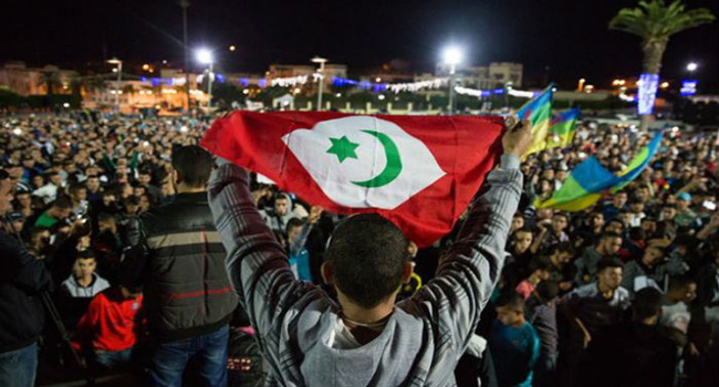 Manifestation du mouvement Hirik au Rif (archive)