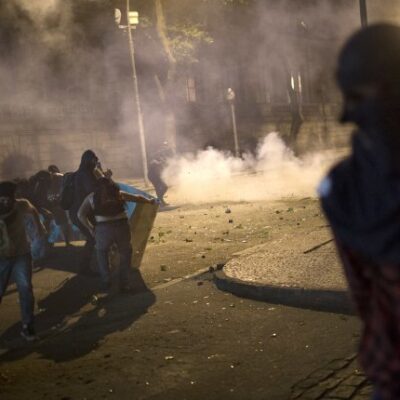 Les affrontements à Rio