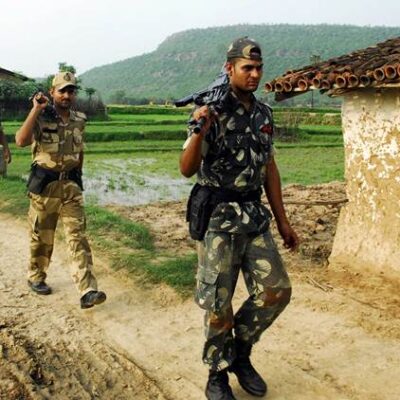 Forces de sécurité dans le Chhattisgarh