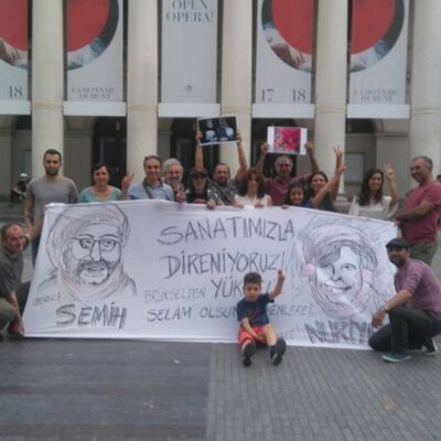 Rassemblement pour Semih et Nuriye