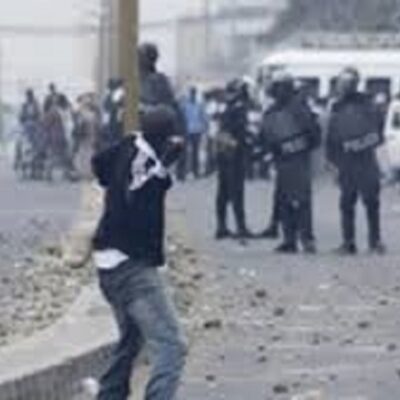 Les affrontements d'hier à Dakar