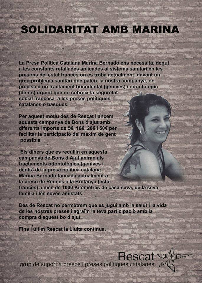 Solidarité avec Marina