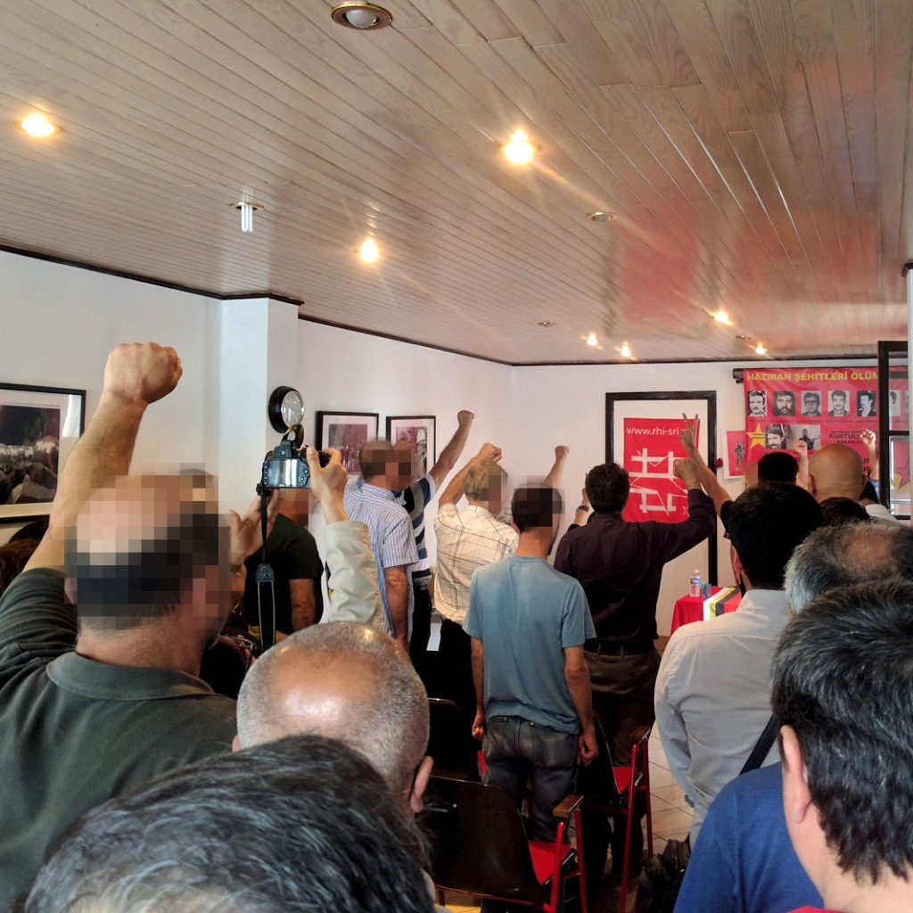 Commémoration pour les martyrs MLSPB