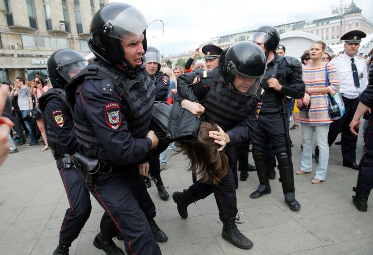 Arrestation le 12 juin à Moscou
