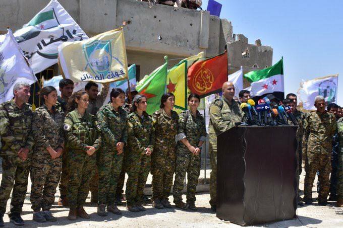 Le commandement QSD fait l'annonce historique de l'assaut final sur Raqqa