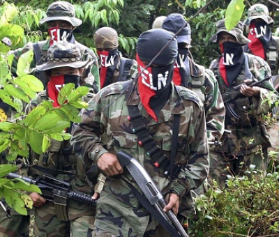 Combattants de l'ELN (archives)