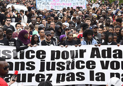 Marche à la mémoire d'Adama Traoré
