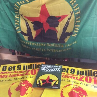 Apéro de soutien au Bataillon International du Rojava