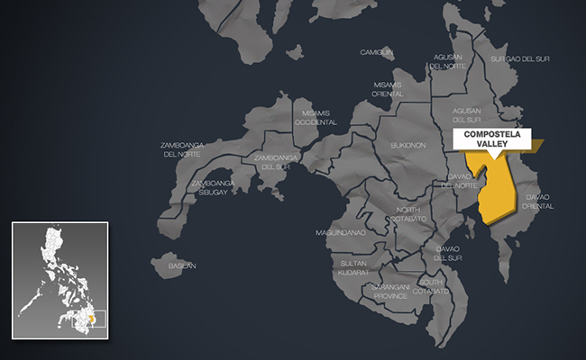 La province de Compostela Valley