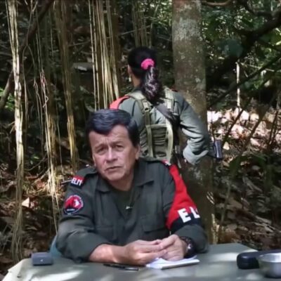 Le négociateur de l'ELN, Pablo Beltran,