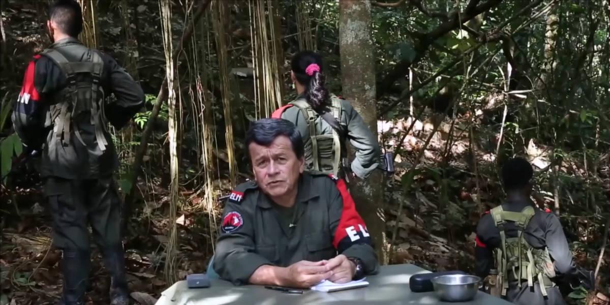 Le négociateur de l'ELN, Pablo Beltran,