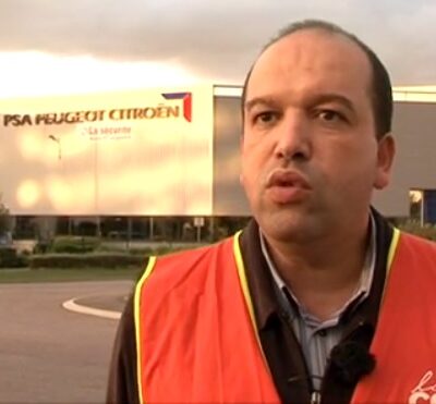 Farid Borsali, secrétaire de la CGT de PSA Poissy