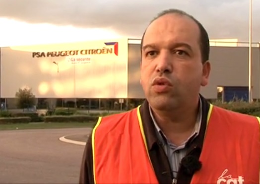 Farid Borsali, secrétaire de la CGT de PSA Poissy Farid Borsali, secrétaire de la CGT de PSA Poissy
