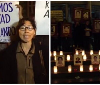 Le rassemblement avant l'intervention de la police