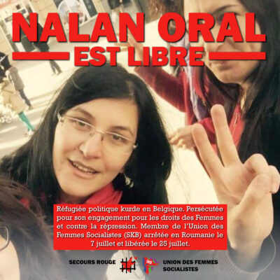 Nalan Oral a été libérée