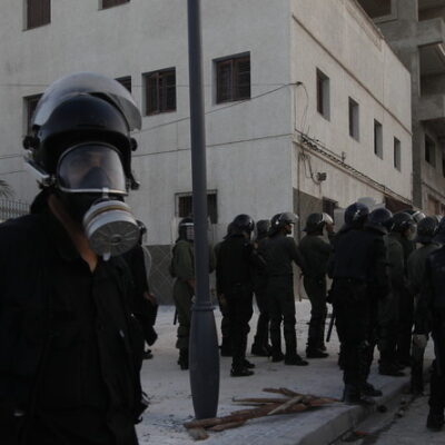 La répression hier à Al-Hoceïma