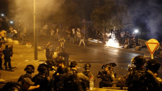 Les affrontements du 22/7 à Jérusalem