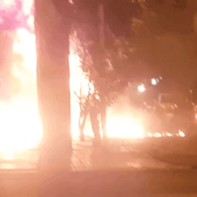 Un engin explosif artisanal