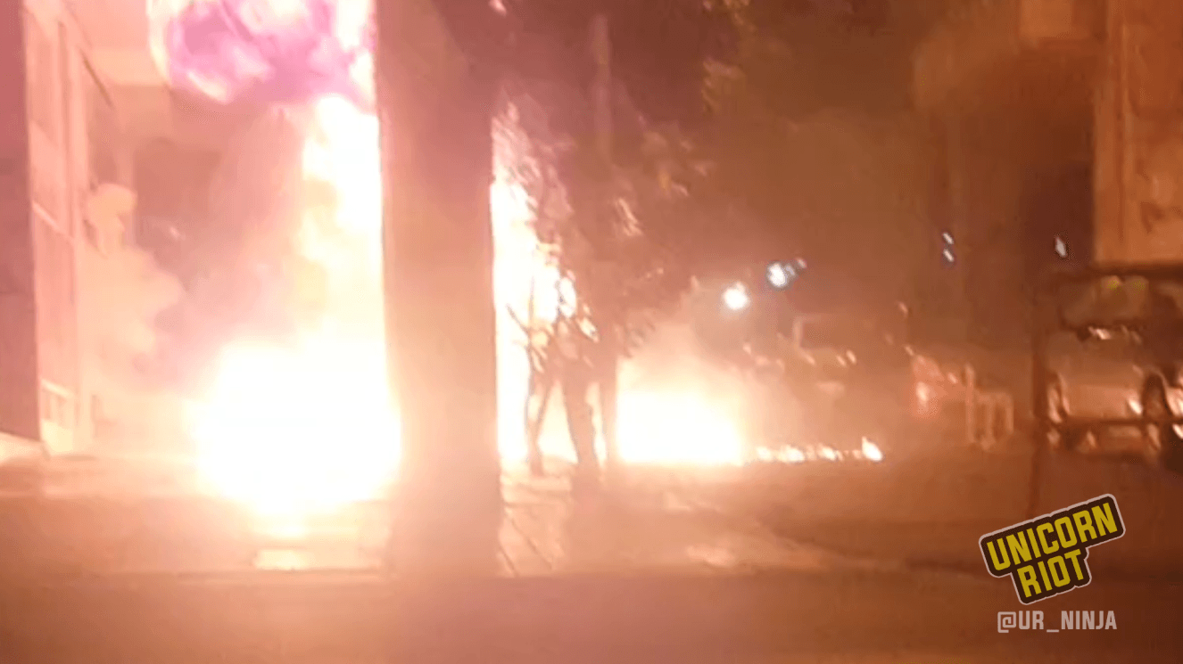 Un engin explosif artisanal