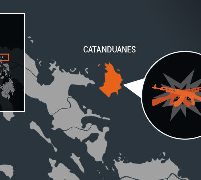 Le lieu de l'embuscade de cet après-midi