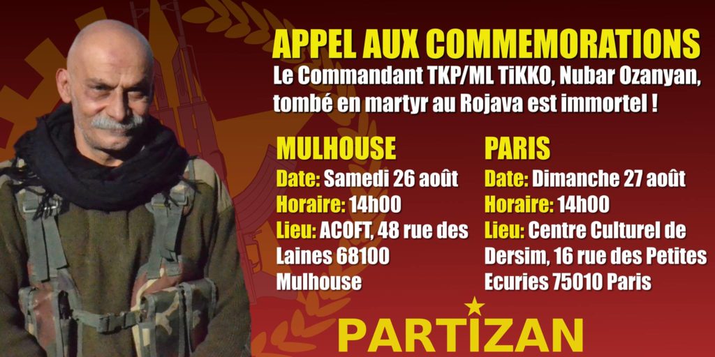 Cérémonie en hommage à Nubar Ozanyan