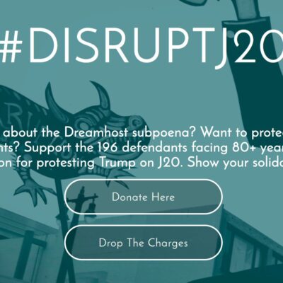 Appel à la solidarité avec les prisonniers du J20 (archive)