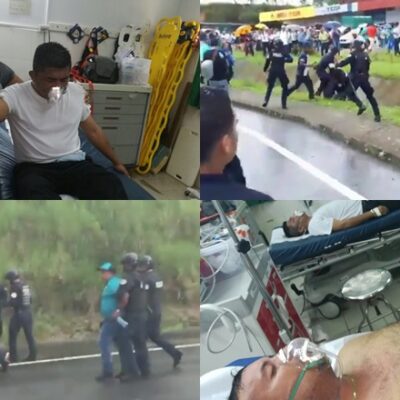 Manifestation d'enseignants réprimées au Panama