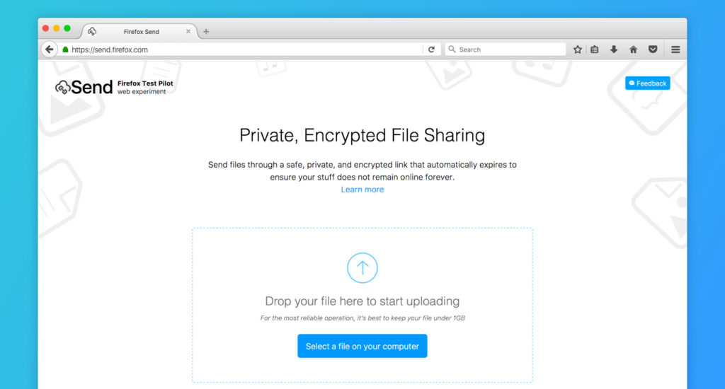 Mozilla Send