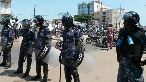 Manifestation à Lomé le 19/08/2017