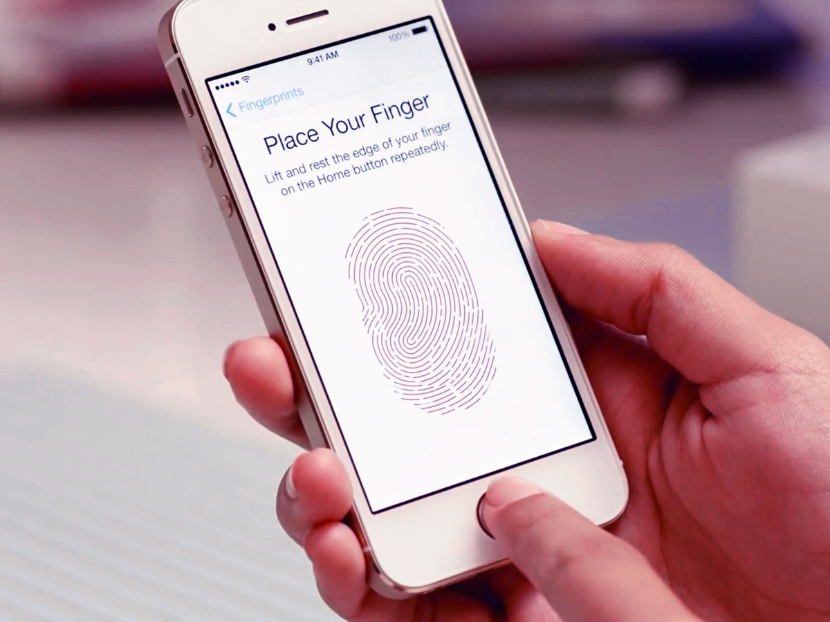 Touch ID sur un iphone