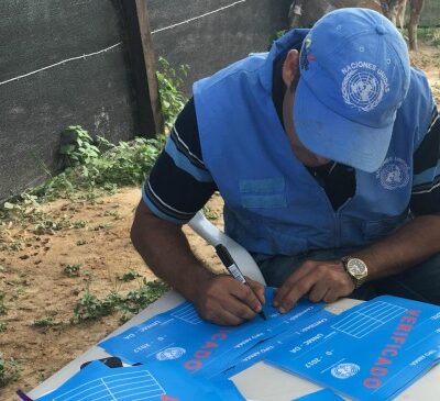 Agent de l'ONU pour le désarmement des FARC en Colombie