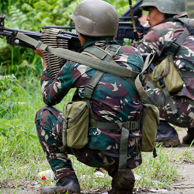 Opération anti-guérilla à Marawi