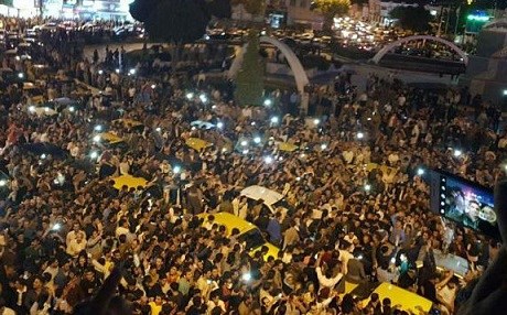 Manifestation au Kurdistan Oriental (Iran)