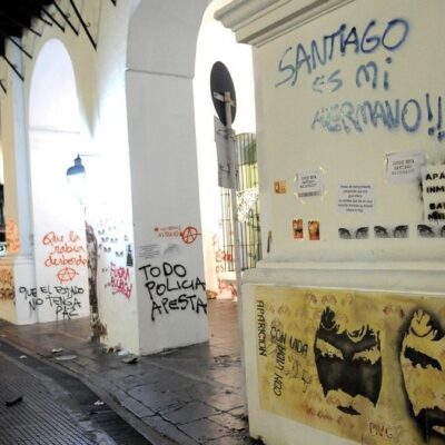 Après le passage de la manifestation à Buenos Aires...