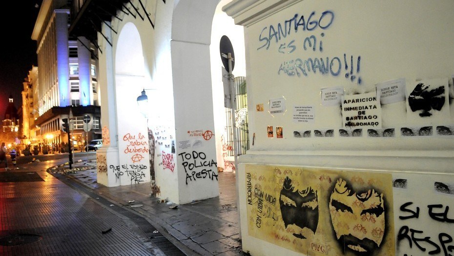 Après le passage de la manifestation à Buenos Aires...