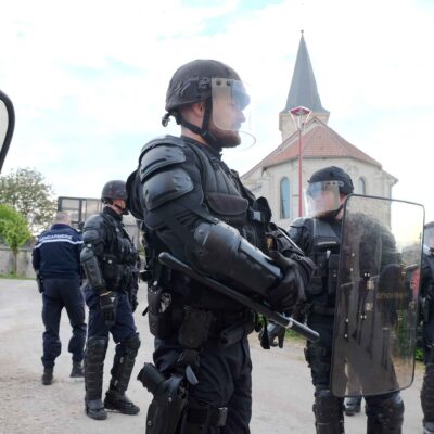 Une centaine de gendarmes sont en permanence à Bure