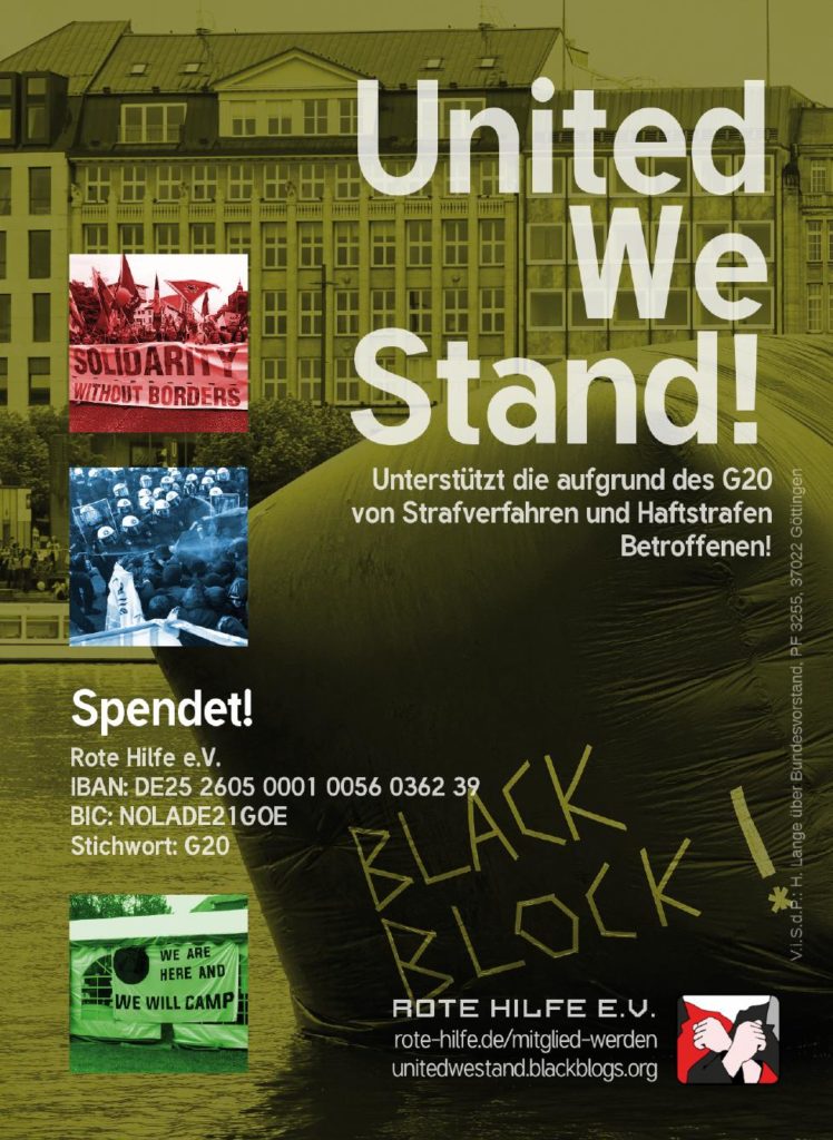 Campagne solidaire du Rote Hilfe E.V.