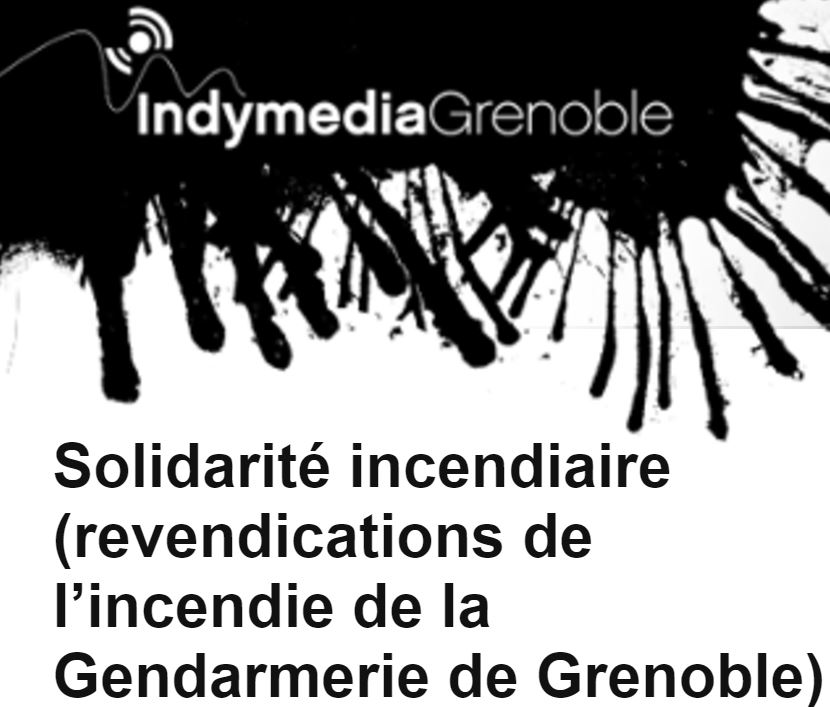 Indymedia Grenoble censuré.