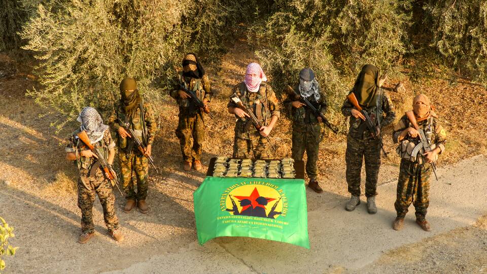 Le Celox reçu par l'International Freedom Battalion